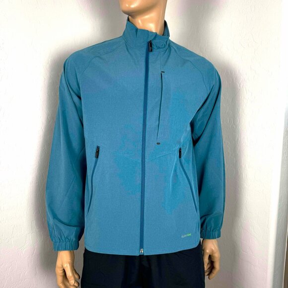 Tommy Bahama Cayman Fairway On Par Golf Jacket Size M in Blue $168 Sample - Picture 1 of 15